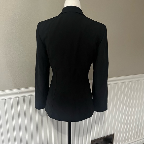 Ann Taylor Petites Fitted Black Blazer - Picture 2 of 4